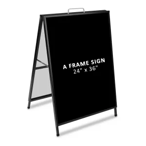 Custom A-Frame Signs in Toronto