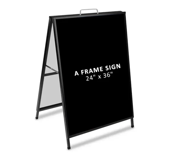 Custom A-Frame Signs in Toronto