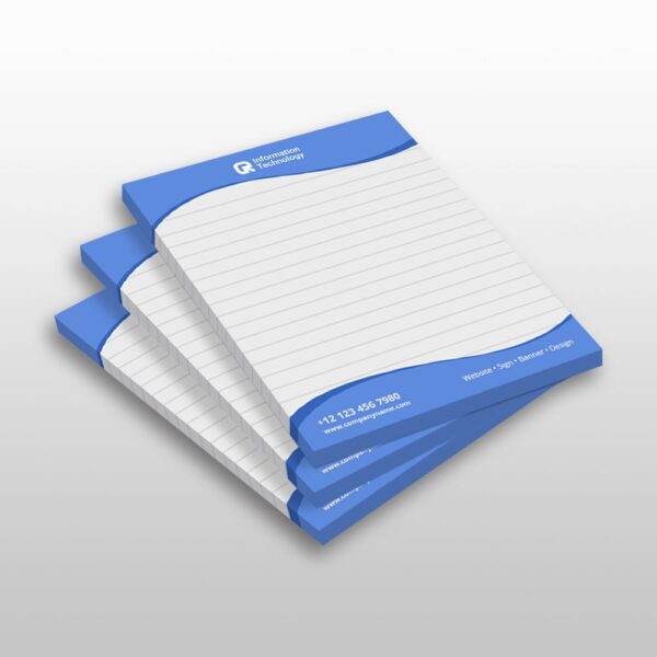 Custom 25 Pages and 50 Pages Notepad in Toronto